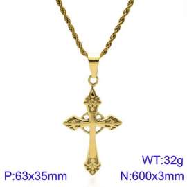 SS Gold-Plating Necklace
