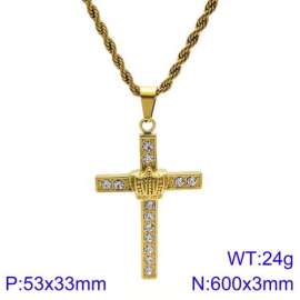 SS Gold-Plating Necklace