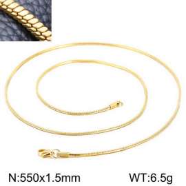 Staineless Steel Small Gold-plating Chain