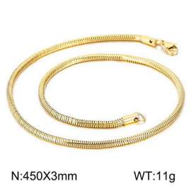 Staineless Steel Small Gold-plating Chain