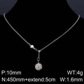 Stainless Steel Stone Necklace