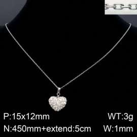 Stainless Steel Stone Necklace