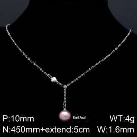 Shell Pearl Necklaces