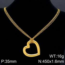 SS Gold-Plating Necklace