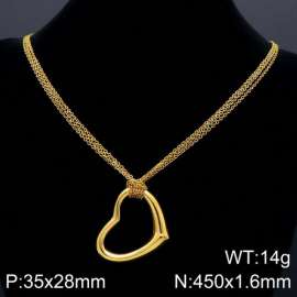 SS Gold-Plating Necklace