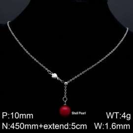 Shell Pearl Necklaces