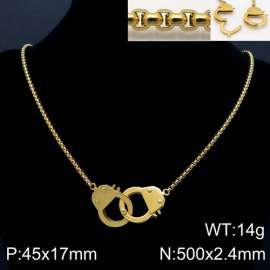 SS Gold-Plating Necklace