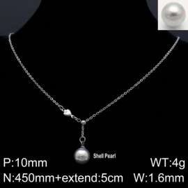 Shell Pearl Necklaces