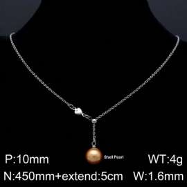 Shell Pearl Necklaces