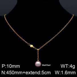 Shell Pearl Necklaces
