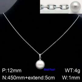 Shell Pearl Necklaces