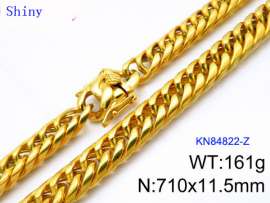 SS Gold-Plating Necklace