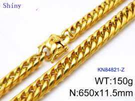 SS Gold-Plating Necklace