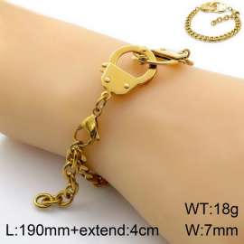 Stainless Steel Gold-plating Bracelet