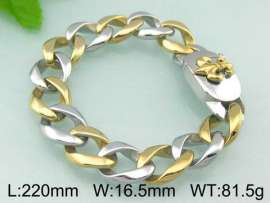 Stainless Steel Gold-plating Bracelet