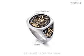 Stainless Steel Gold-plating Ring