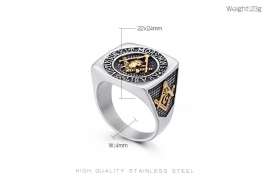 Stainless Steel Gold-plating Ring