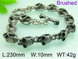 Stainless Skull Bracelet