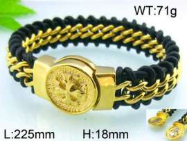 Stainless Steel Gold-plating Bracelet