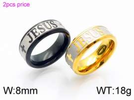 Stainless Steel Black-plating Ring