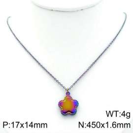 Colorful Plating Necklace