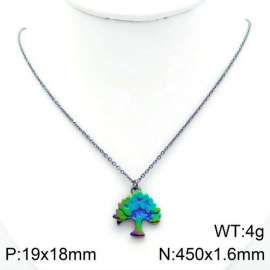 Colorful Plating Necklace
