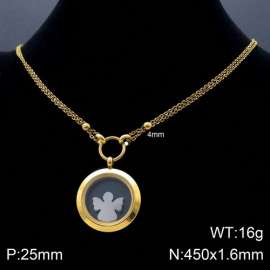 SS Gold-Plating Necklace