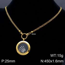 SS Gold-Plating Necklace