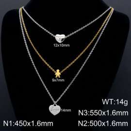 SS Gold-Plating Necklace