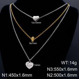 SS Gold-Plating Necklace