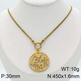 SS Gold-Plating Necklace