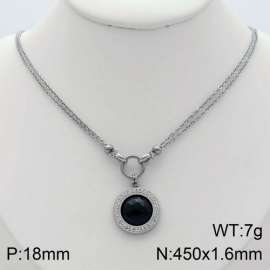Stainless Steel Stone Necklace
