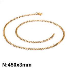 Staineless Steel Small Gold-plating Chain