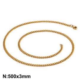 Staineless Steel Small Gold-plating Chain