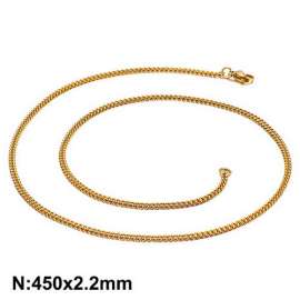 Staineless Steel Small Gold-plating Chain