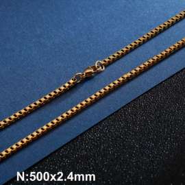 Staineless Steel Small Gold-plating Chain