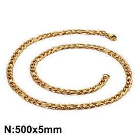SS Gold-Plating Necklace
