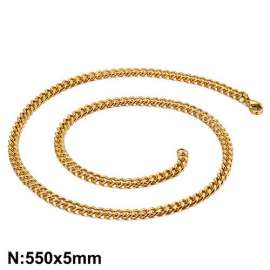SS Gold-Plating Necklace