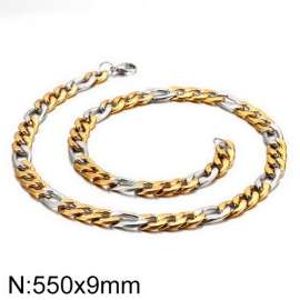 SS Gold-Plating Necklace