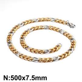 SS Gold-Plating Necklace
