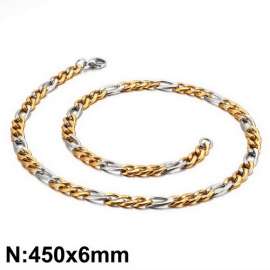 SS Gold-Plating Necklace