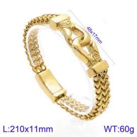 Stainless Steel Gold-plating Bracelet