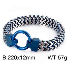 Stainless Steel Blue-plating Bracelet