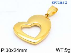 Stainless Steel Gold-plating Pendant