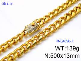 SS Gold-Plating Necklace