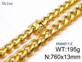 SS Gold-Plating Necklace