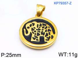 Stainless Steel Gold-plating Pendant