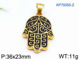 Stainless Steel Gold-plating Pendant