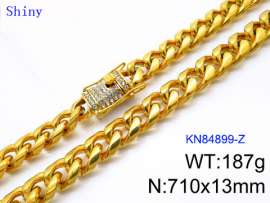 SS Gold-Plating Necklace