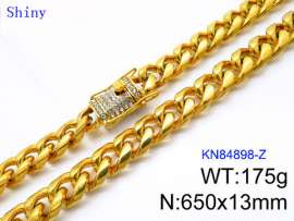 SS Gold-Plating Necklace